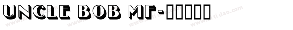 Uncle Bob MF字体转换
